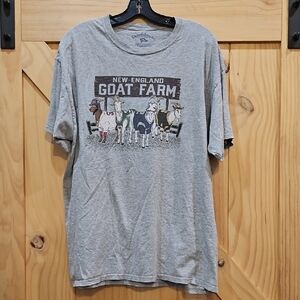 Chowdaheadz | New England Sports Goat Farm Graphic Tee | XL